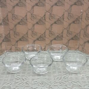 Anchor Hocking custard cups Bundle of 5, 6 oz.,177 ml